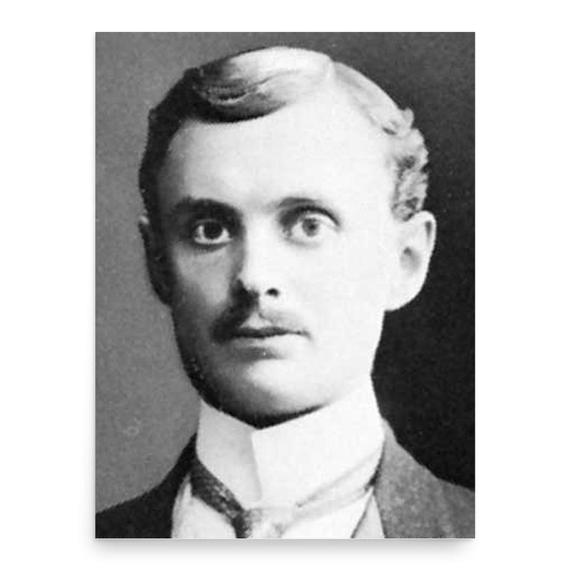 Charles Rolls poster print, in size 18x24 inches.