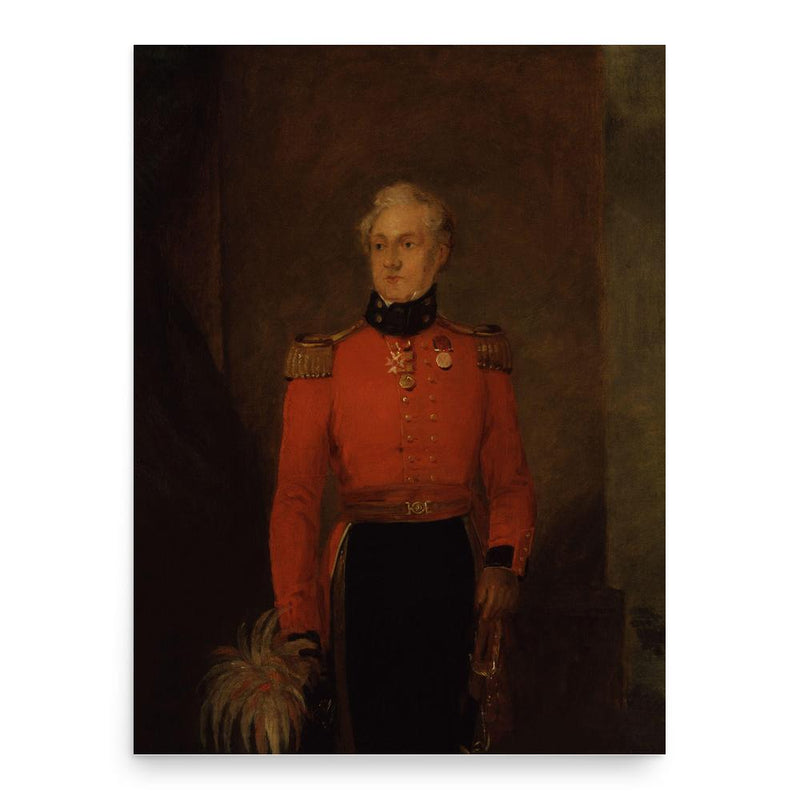 Charles Rowan poster print, in size 18x24 inches.