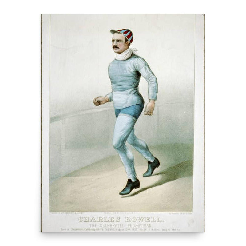 Charles Rowell poster print, in size 18x24 inches.