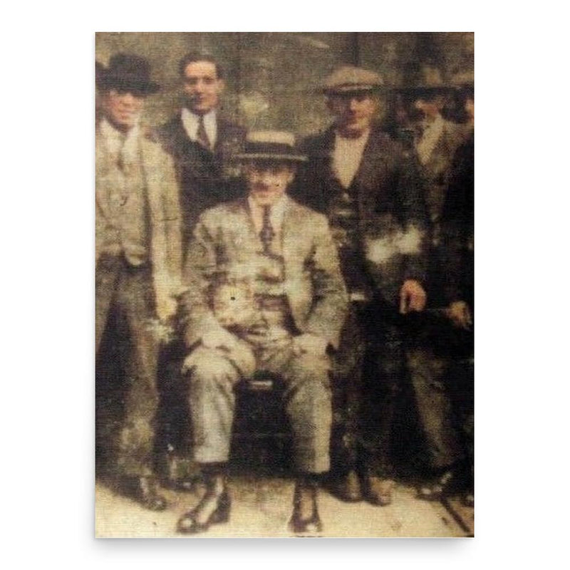 Charles Sabini poster print, in size 18x24 inches.