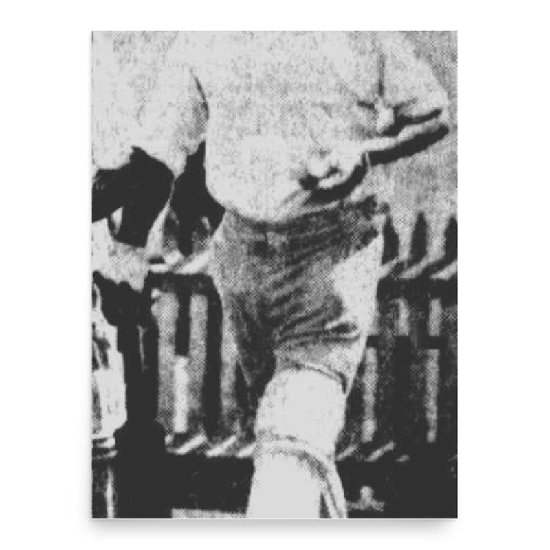 Charles Salvana poster print, in size 18x24 inches.