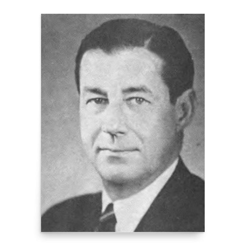 Charles Samuel Joelson poster print, in size 18x24 inches.