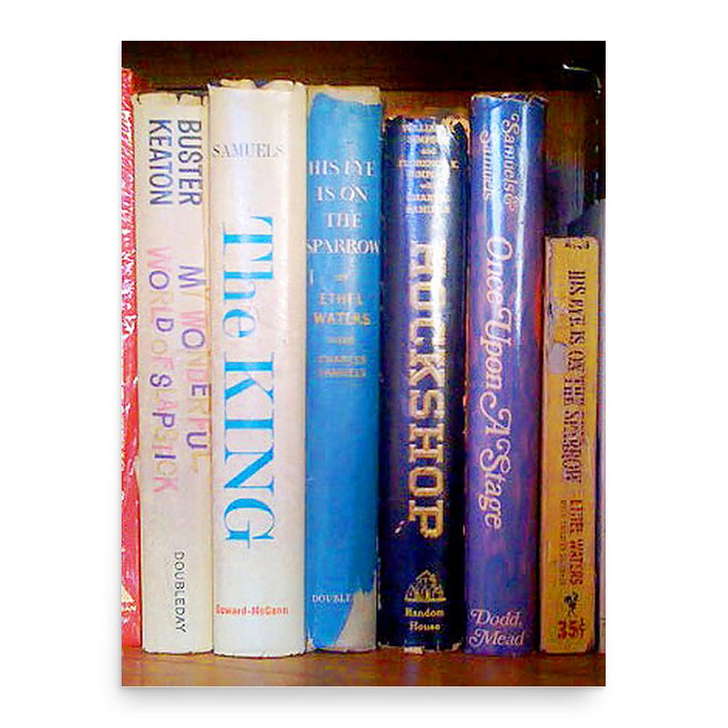 Charles Samuels poster print, in size 18x24 inches.