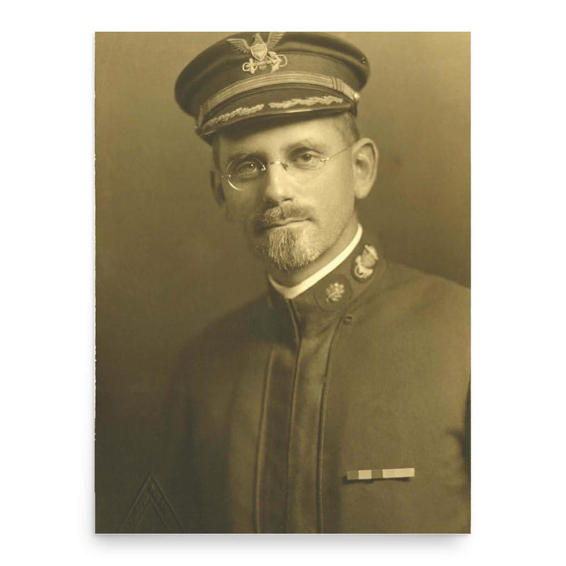 Charles Satterlee poster print, in size 18x24 inches.