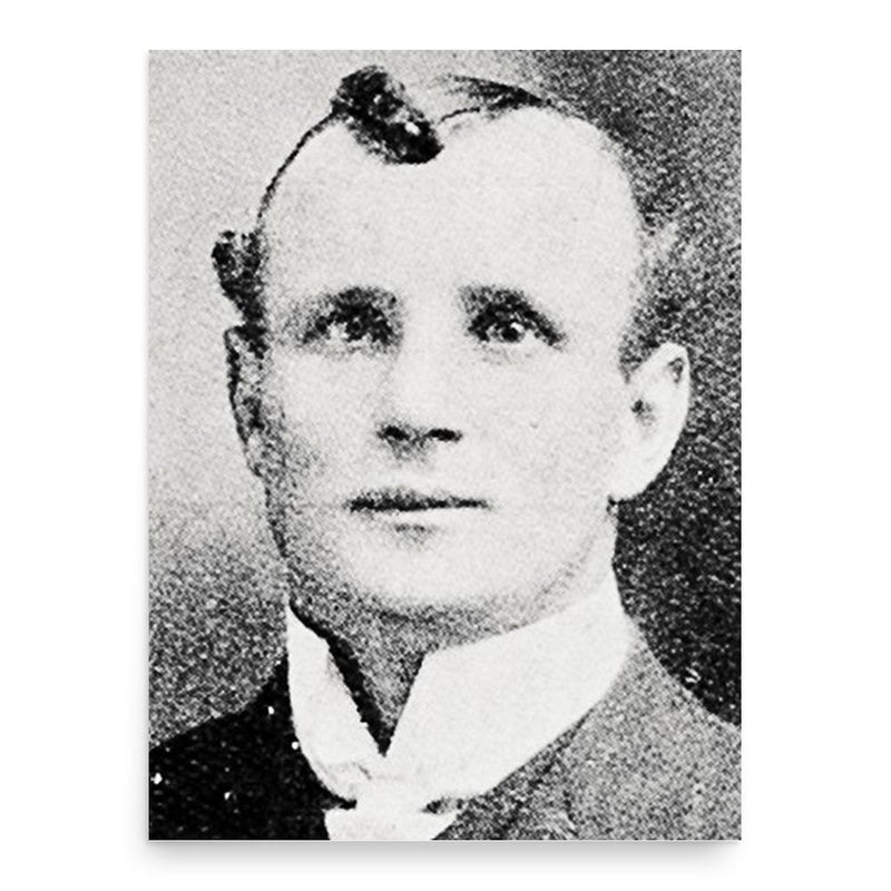 Charles Savory poster print, in size 18x24 inches.