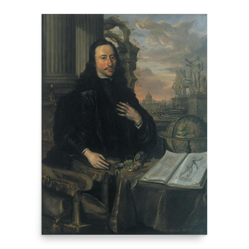 Charles Scarborough poster print, in size 18x24 inches.