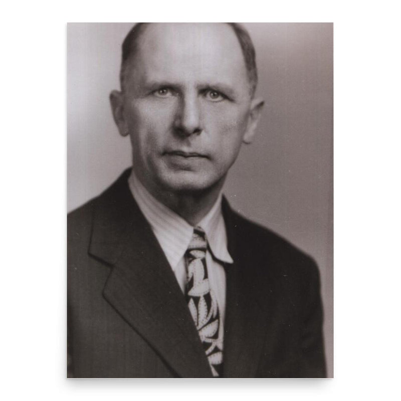 Charles Schnabel poster print, in size 18x24 inches.