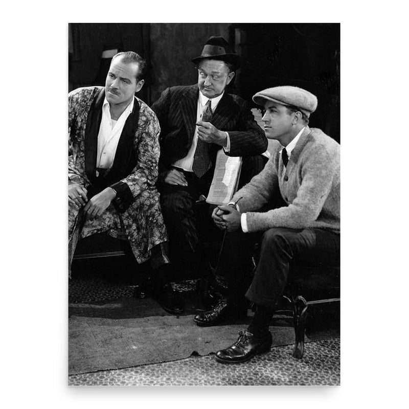 Charles Schoenbaum poster print, in size 18x24 inches.