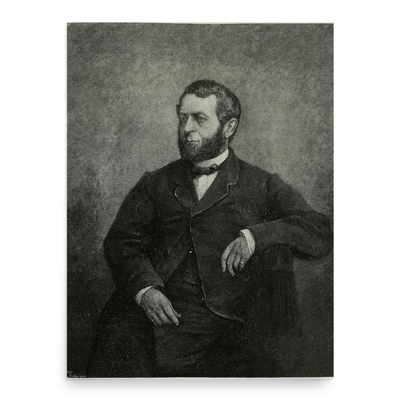 Charles Scribner I poster print, in size 18x24 inches.