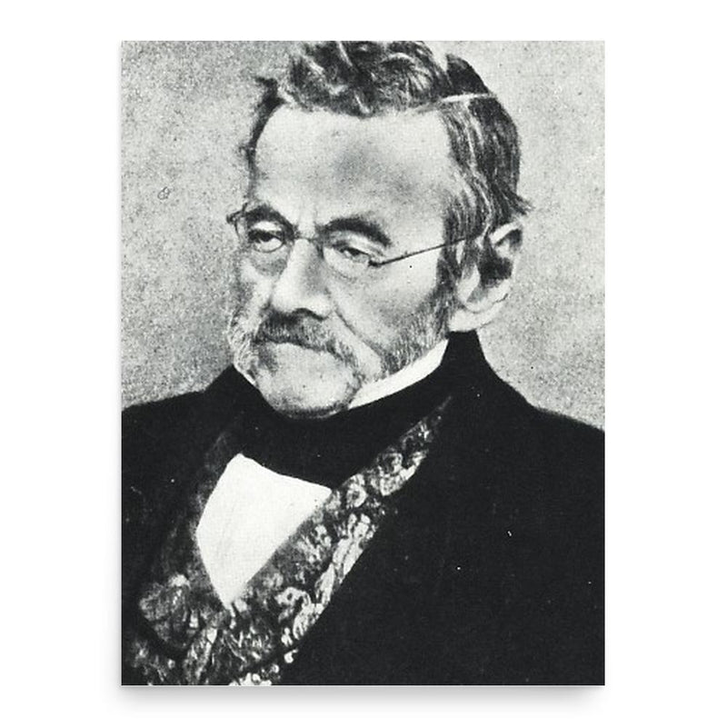 Charles Sealsfield poster print, in size 18x24 inches.