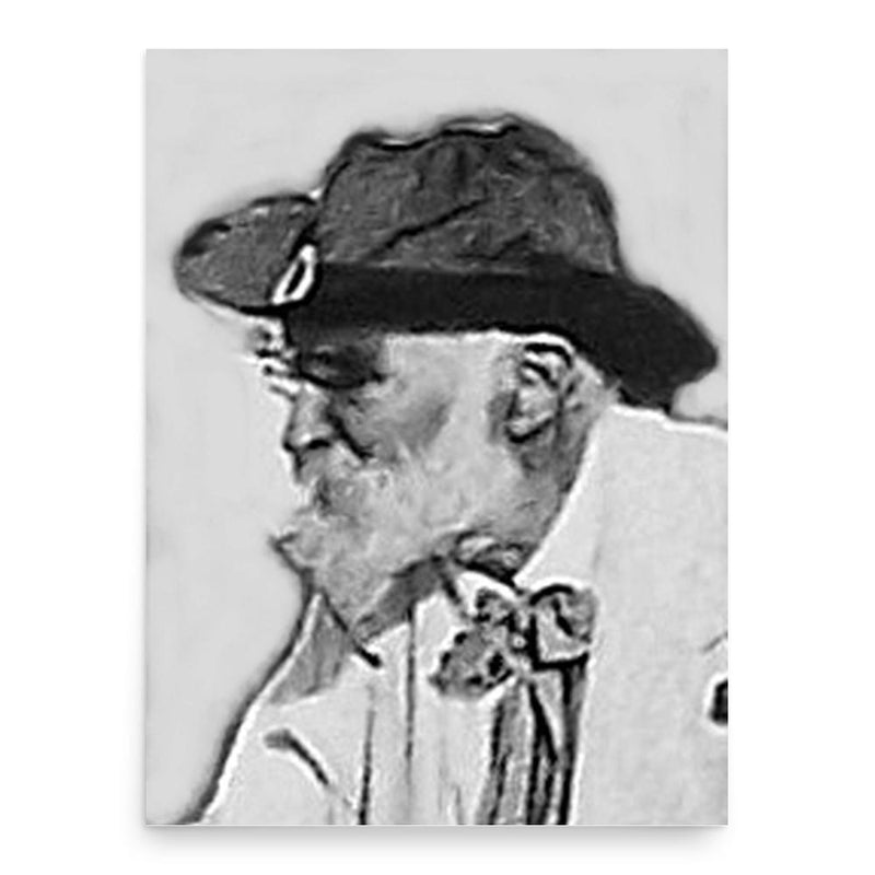 Charles Seignobos poster print, in size 18x24 inches.