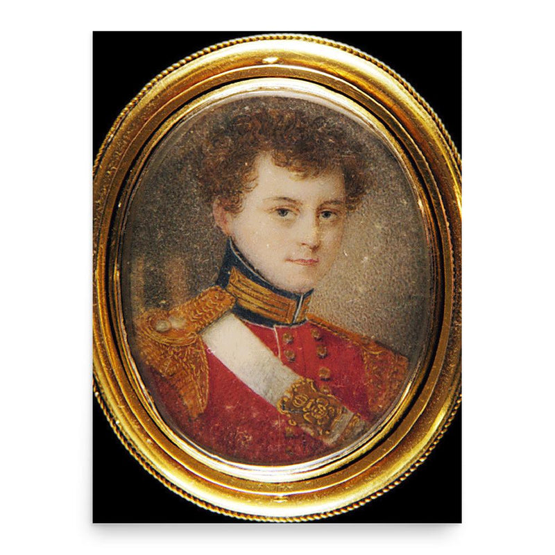 Charles Sievwright poster print, in size 18x24 inches.