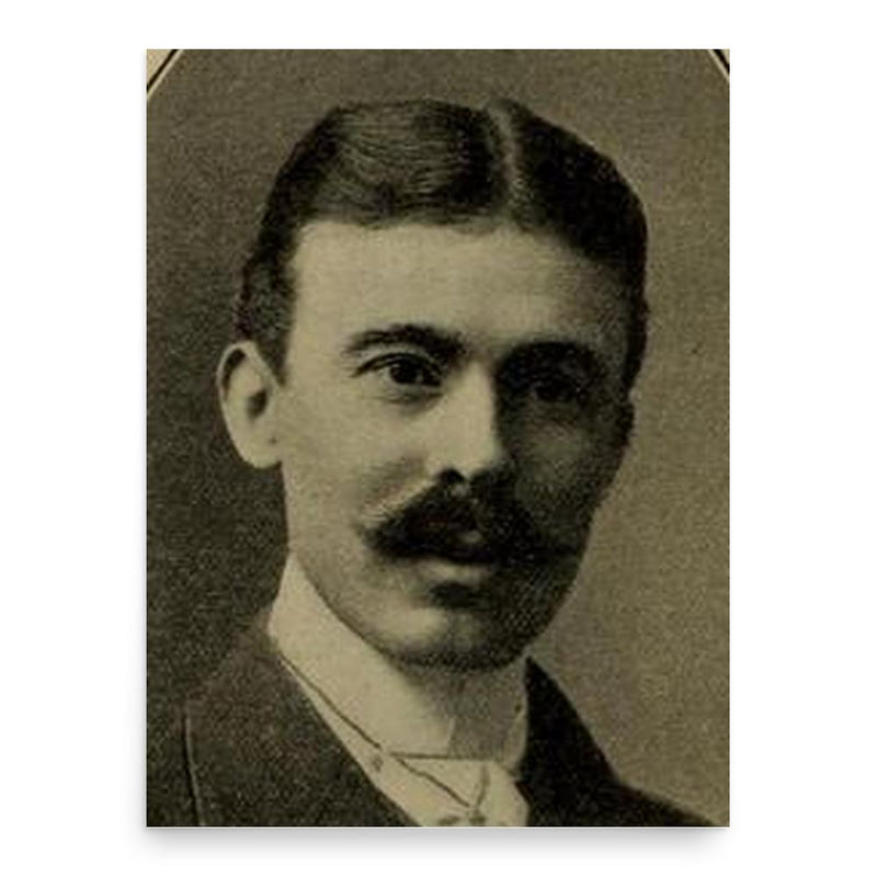 Charles Somers poster print, in size 18x24 inches.