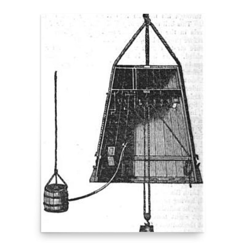 Charles Spalding poster print, in size 18x24 inches.