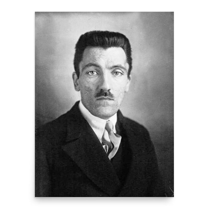 Charles Spinasse poster print, in size 18x24 inches.