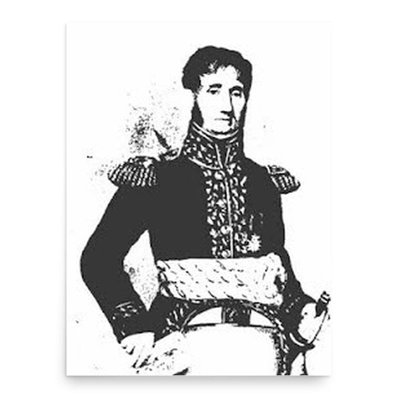 Charles Stanislas Marion poster print, in size 18x24 inches.