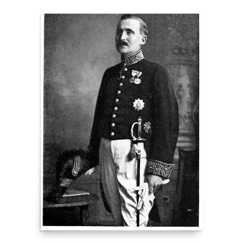 Charles Stewart-Wilson poster print, in size 18x24 inches.