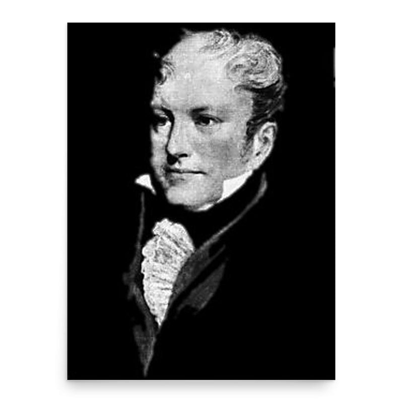 Charles Stirling poster print, in size 18x24 inches.