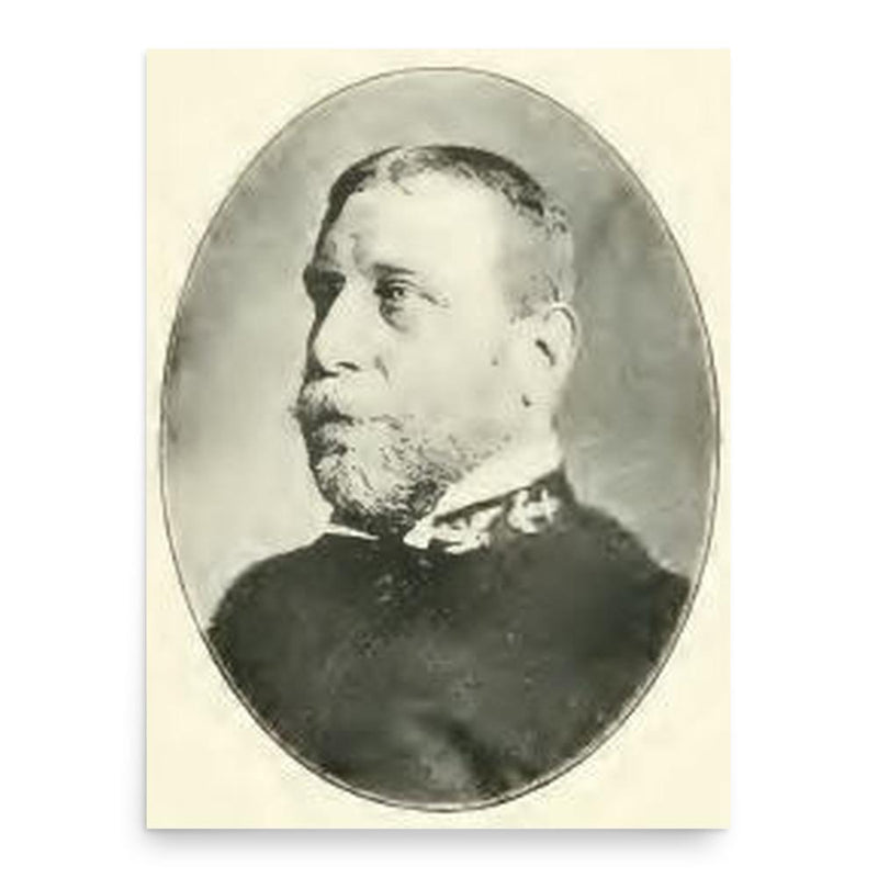 Charles Stockton poster print, in size 18x24 inches.