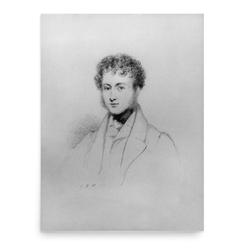 Charles Stoddart poster print, in size 18x24 inches.