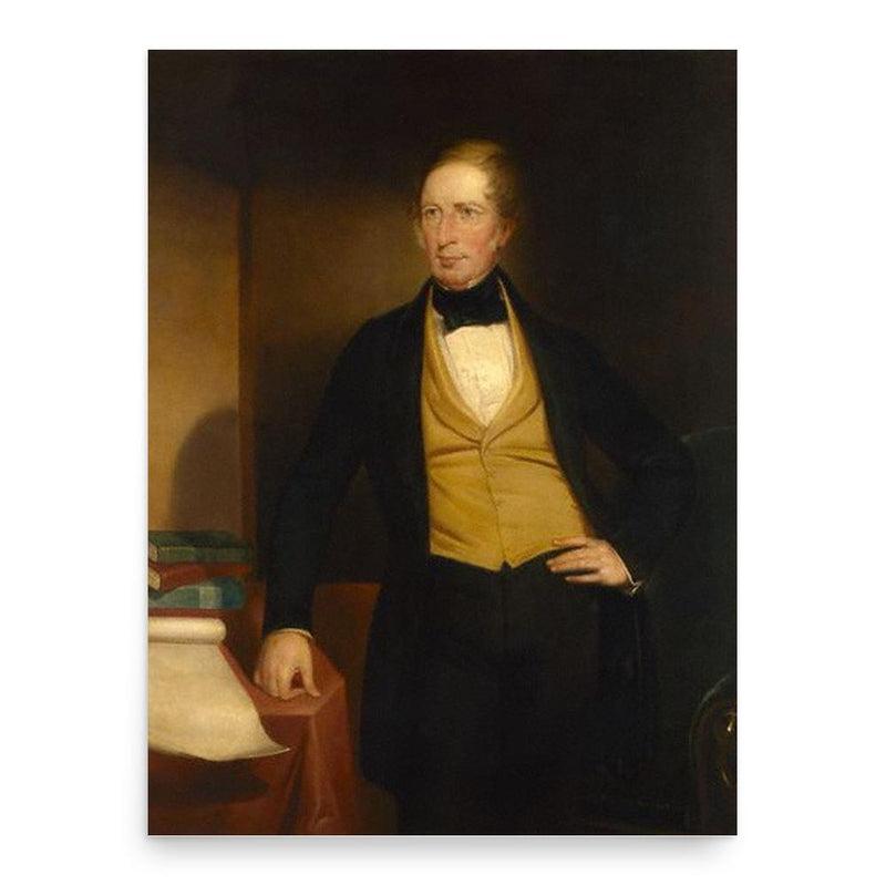 Charles Sturt poster print, in size 18x24 inches.