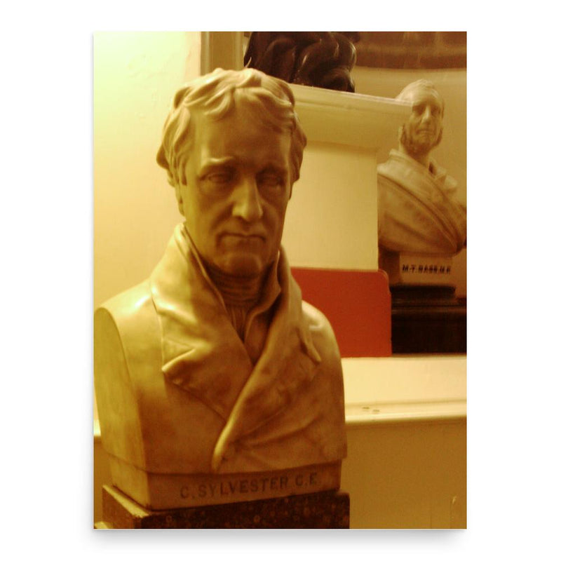 Charles Sylvester poster print, in size 18x24 inches.