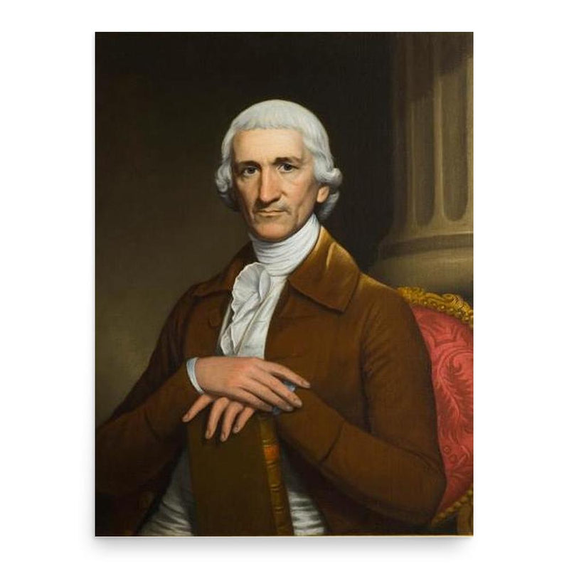 Charles Thomson poster print, in size 18x24 inches.