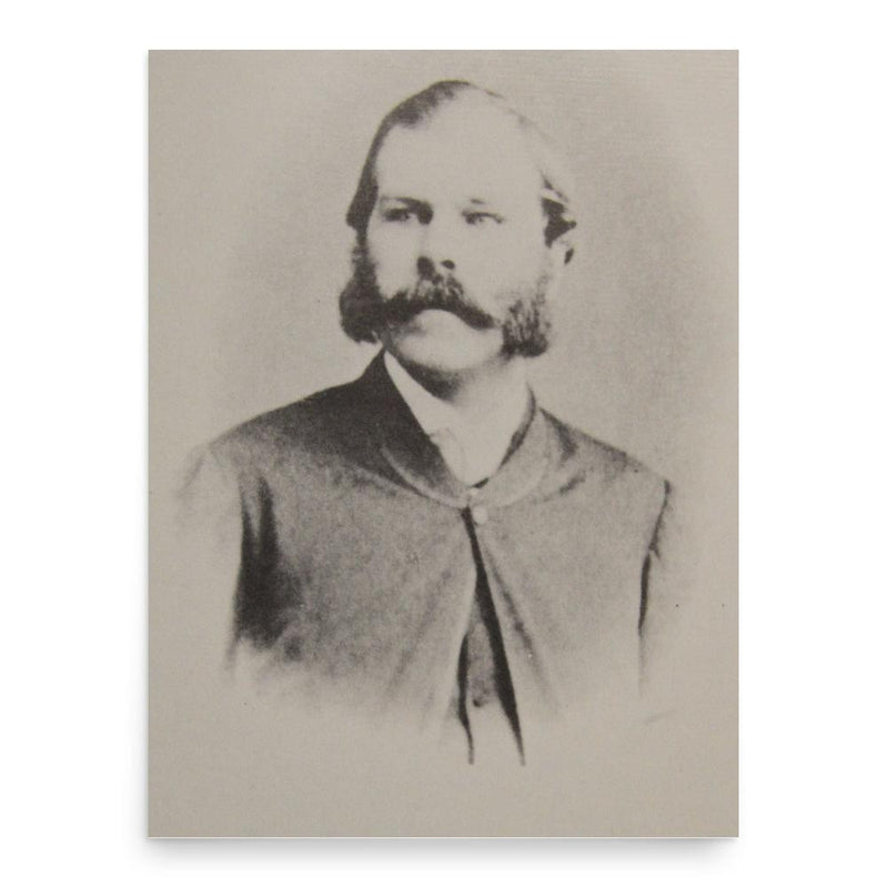 Charles Torlesse poster print, in size 18x24 inches.