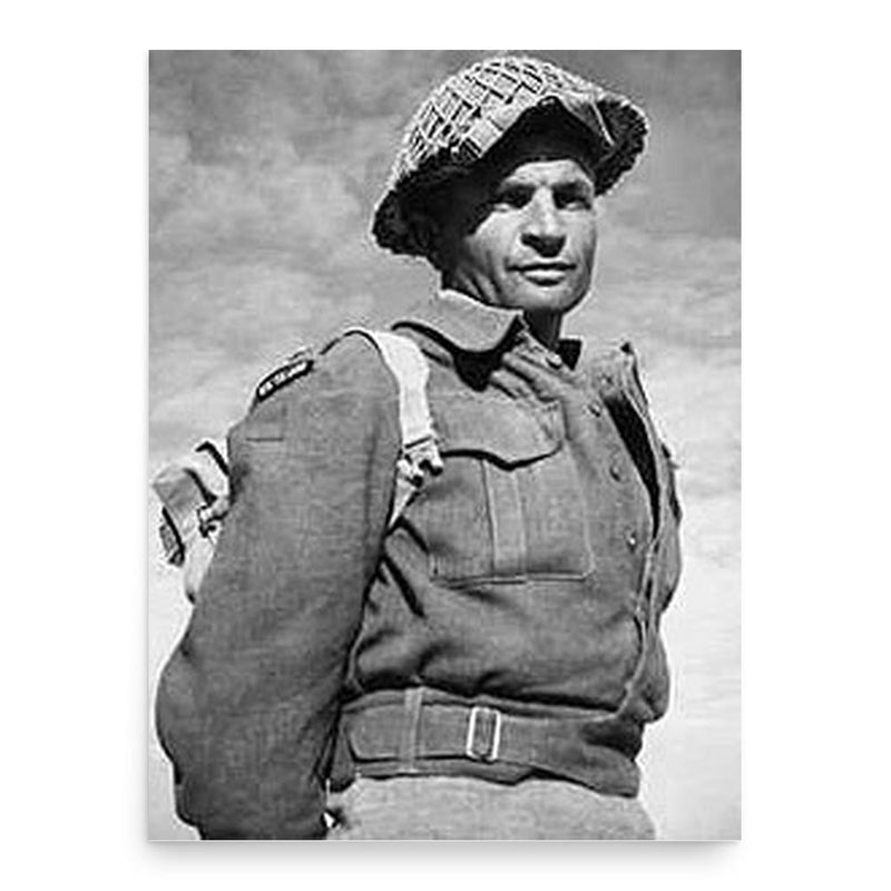 Charles Upham poster print, in size 18x24 inches.