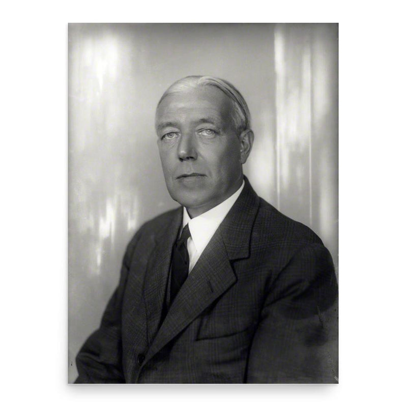 Charles Vyner Brooke poster print, in size 18x24 inches.