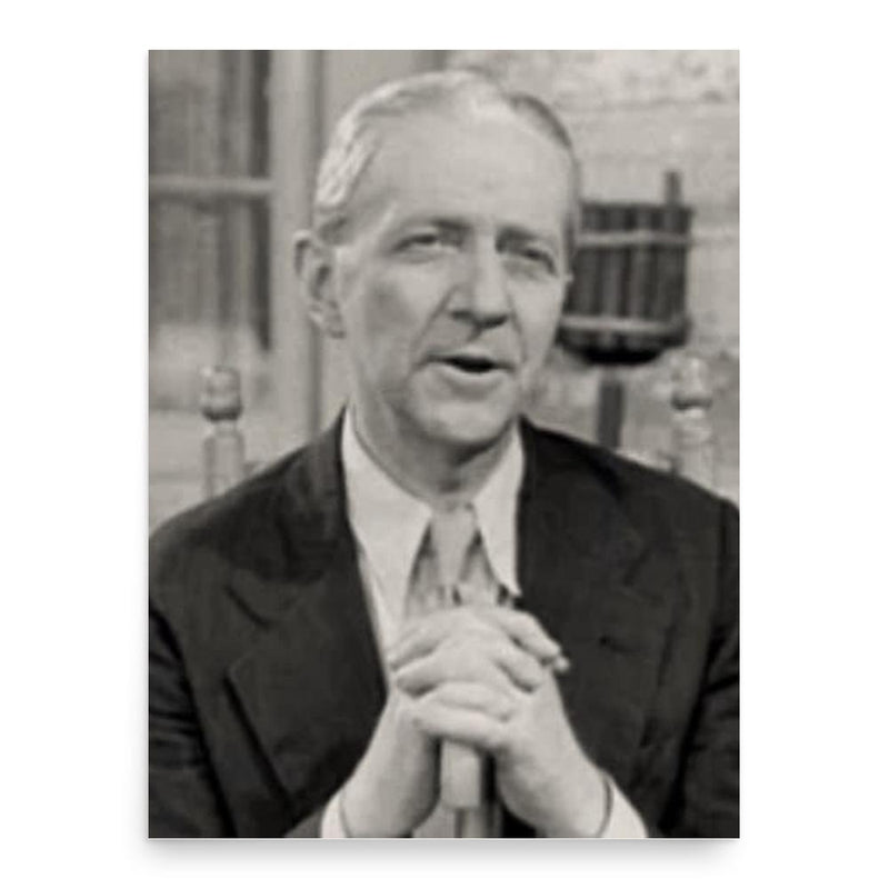 Charles Waldron poster print, in size 18x24 inches.