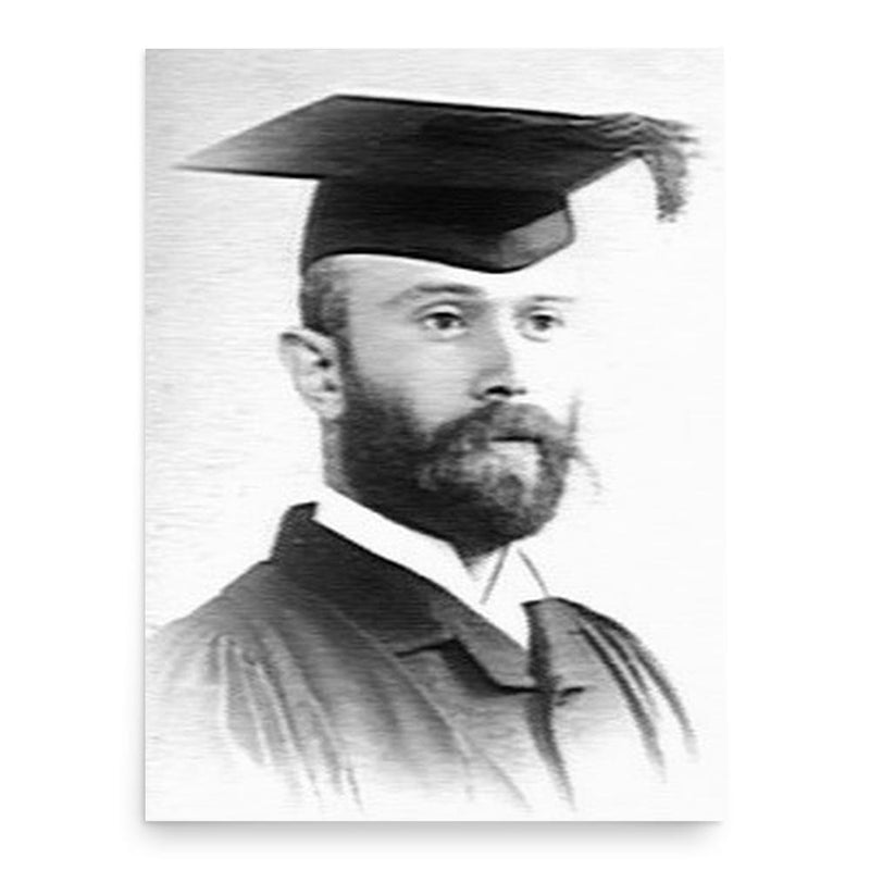 Charles Waldstein poster print, in size 18x24 inches.