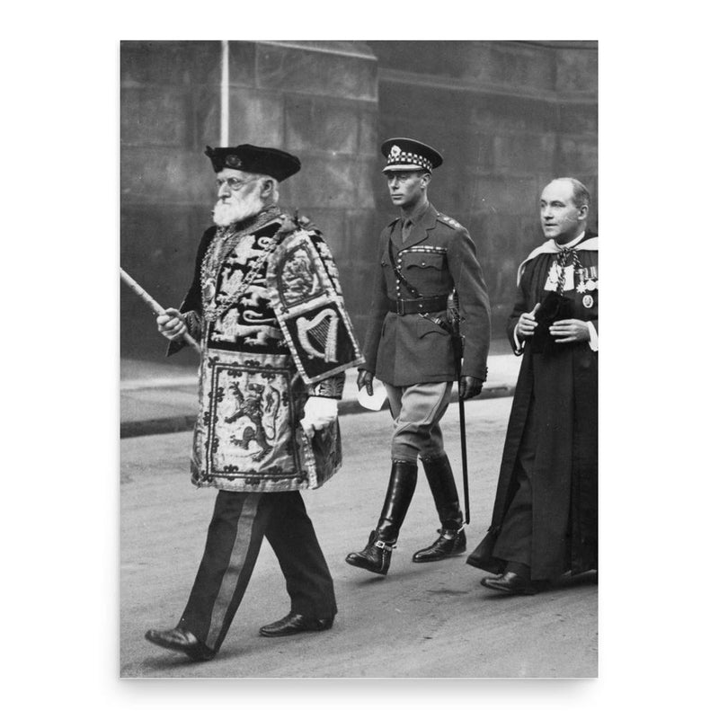 Charles Warr poster print, in size 18x24 inches.