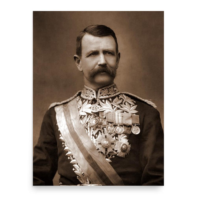 Charles Warren poster print, in size 18x24 inches.