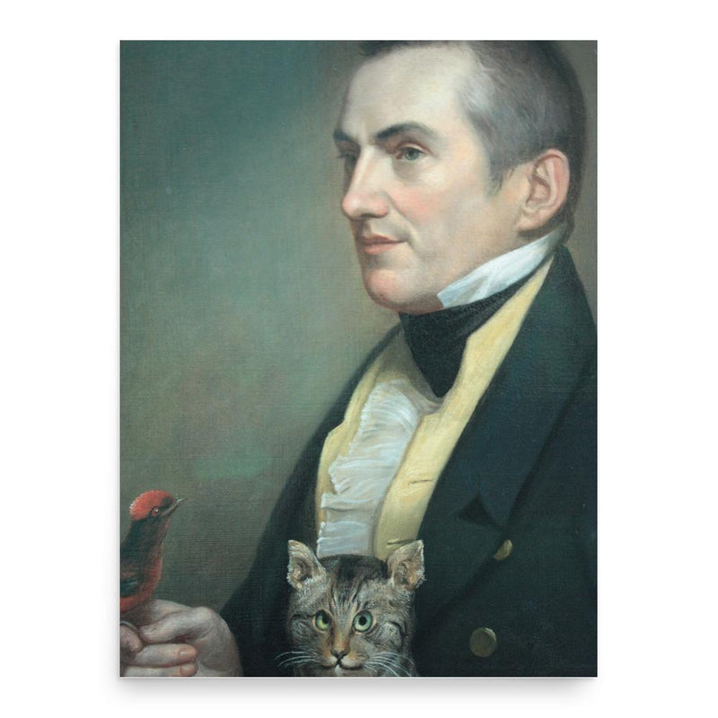 Charles Waterton poster print, in size 18x24 inches.