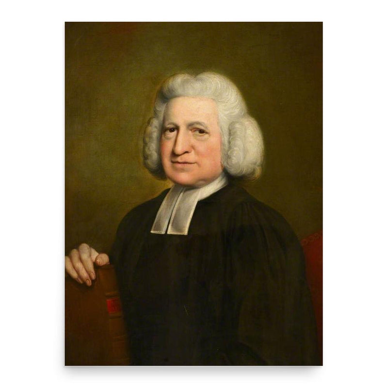 Charles Wesley poster print, in size 18x24 inches.