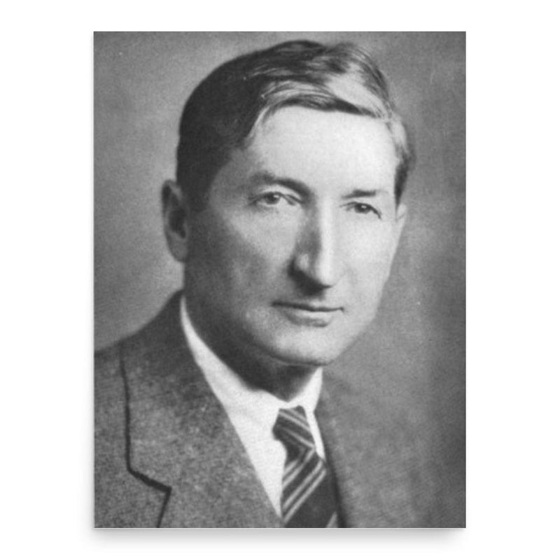 Charles Wilbert Snow poster print, in size 18x24 inches.