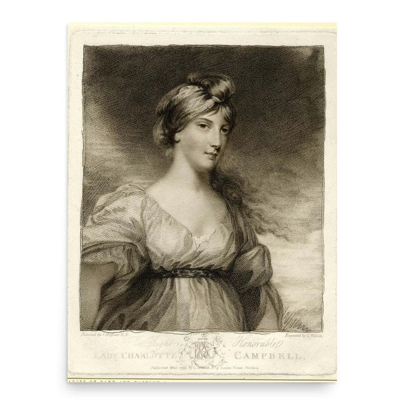 Charles Wilkin poster print, in size 18x24 inches.