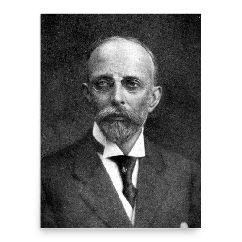 Charles William Henry Kirchhoff poster print, in size 18x24 inches.