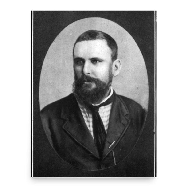 Charles Wilson Hursthouse poster print, in size 18x24 inches.