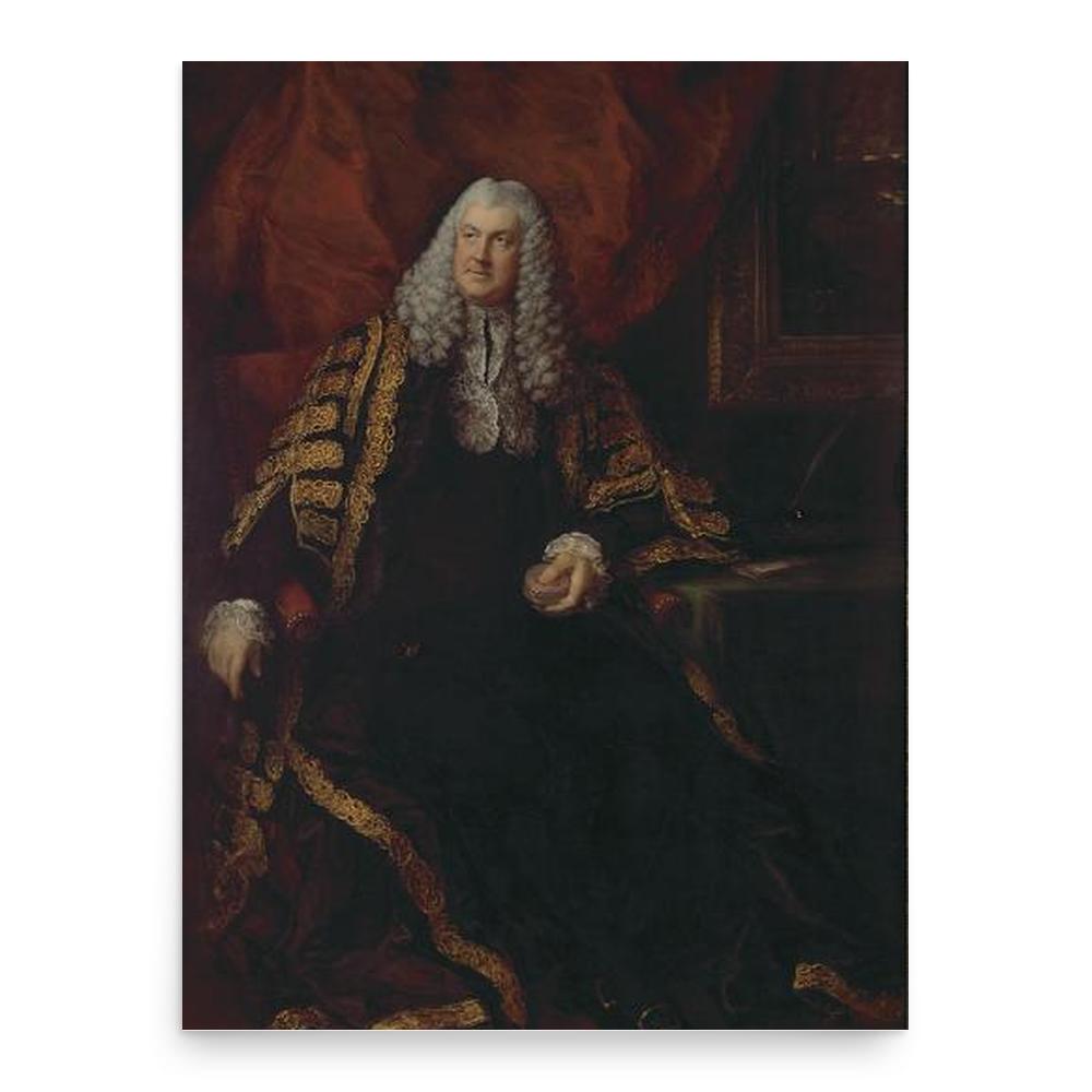 Charles Wolfran Cornwall poster print, in size 18x24 inches.