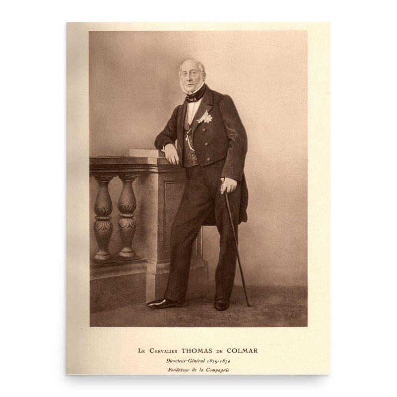 Charles Xavier Thomas poster print, in size 18x24 inches.