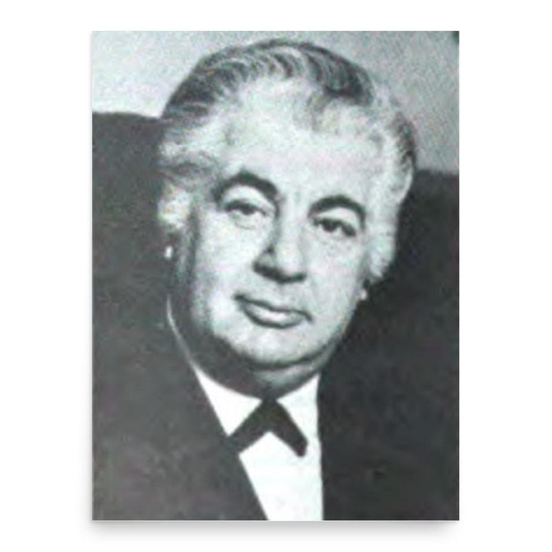 Charles Zollar poster print, in size 18x24 inches.