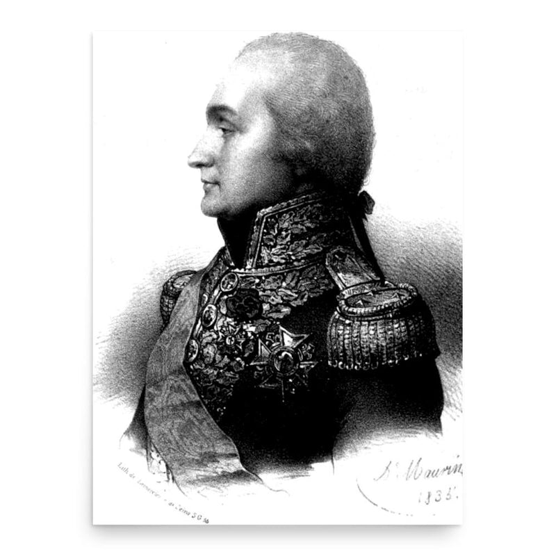 Charles de Bernard de Marigny poster print, in size 18x24 inches.