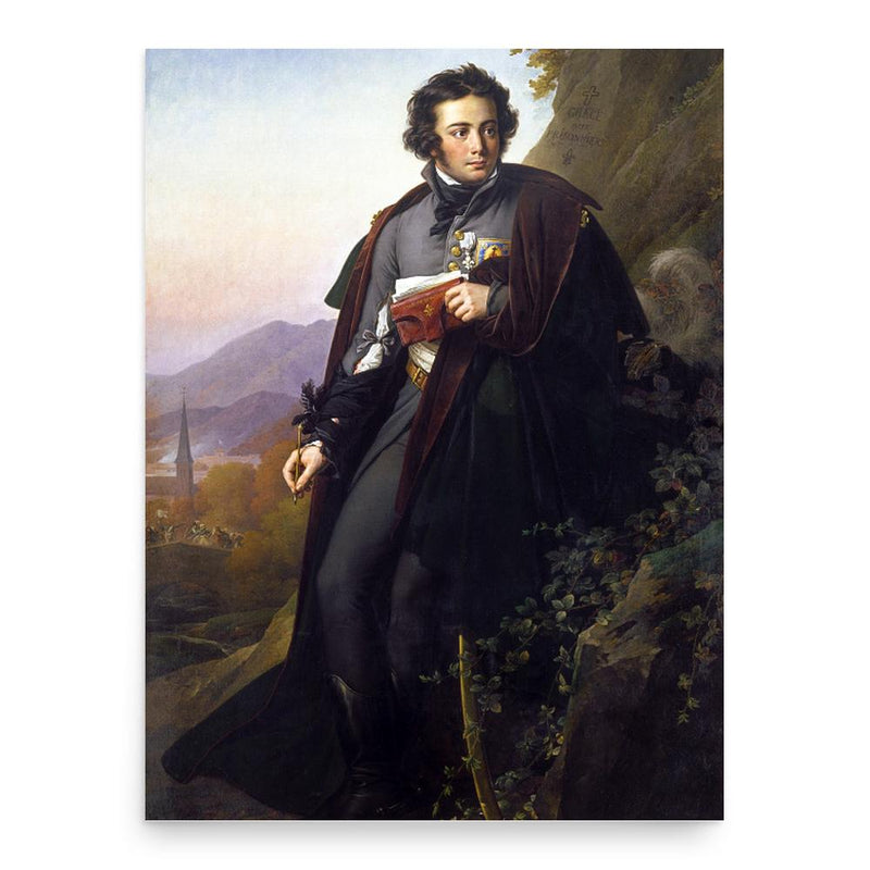 Charles de Bonchamps poster print, in size 18x24 inches.