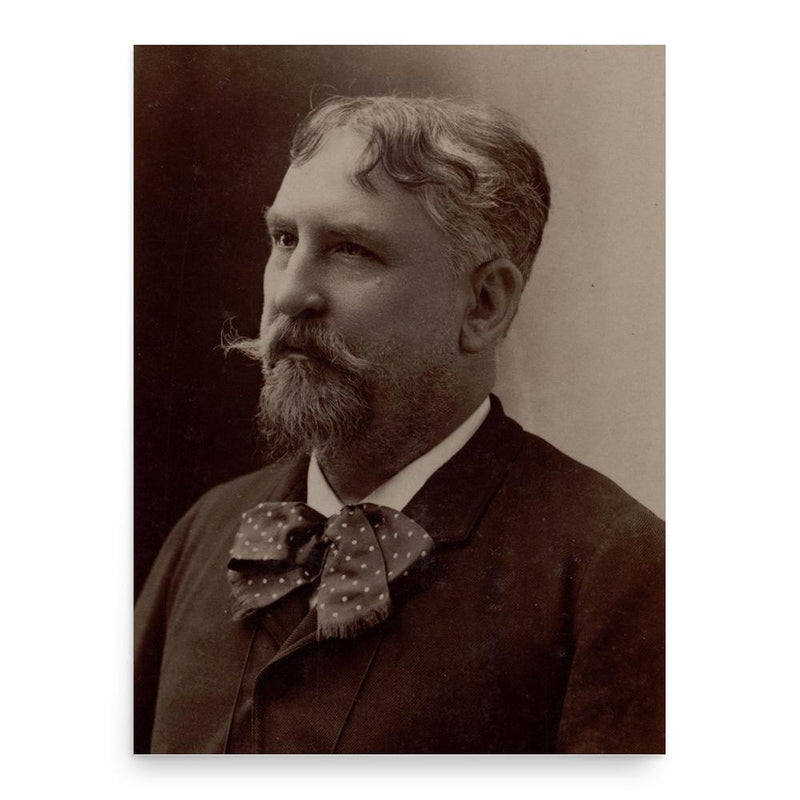 Charles de Courcy poster print, in size 18x24 inches.