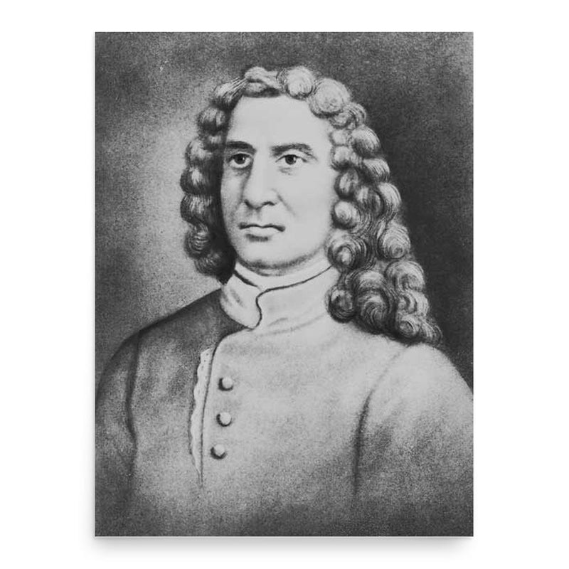 Charles de Montmagny poster print, in size 18x24 inches.