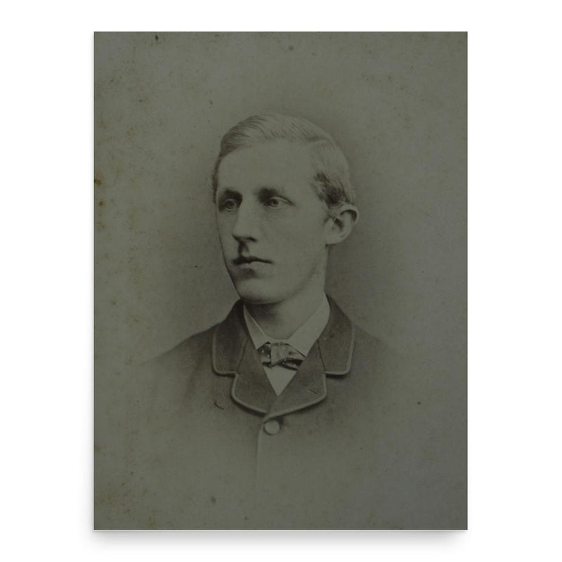 Charles de Salis poster print, in size 18x24 inches.