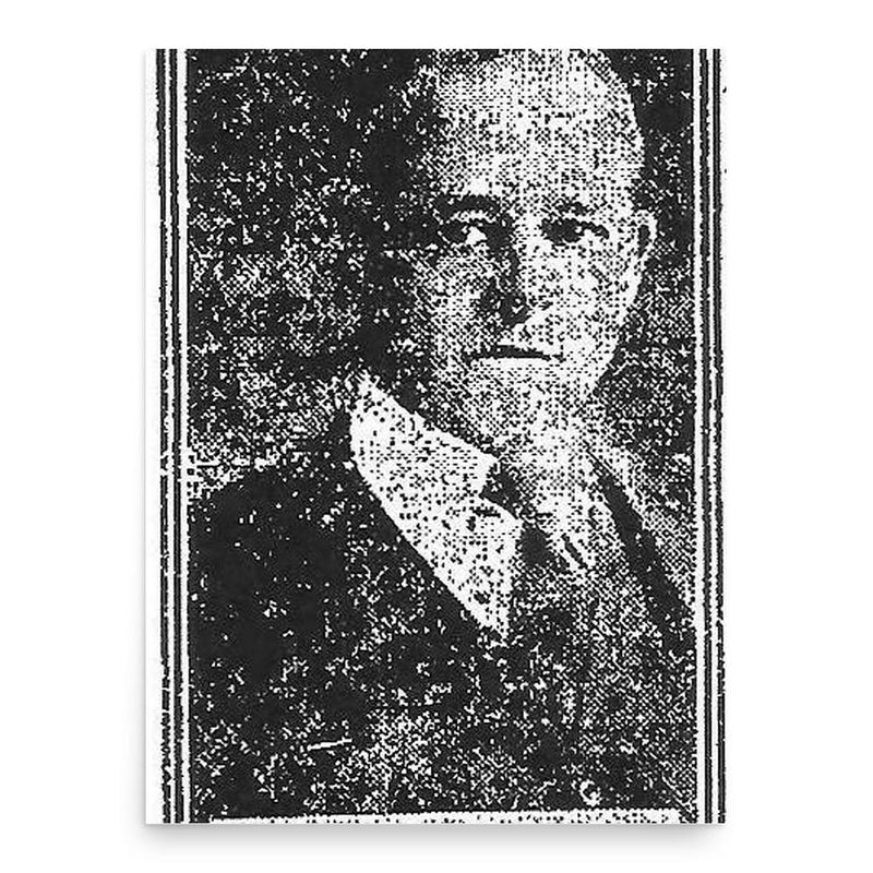 Charles de Saulles poster print, in size 18x24 inches.