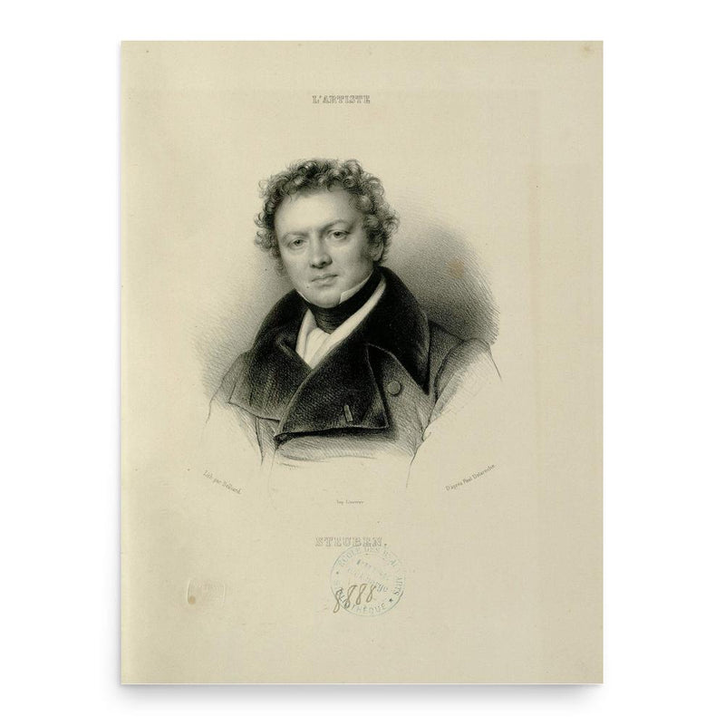 Charles de Steuben poster print, in size 18x24 inches.